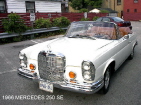 1966 MERCEDES 250 SE