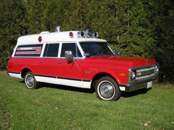 1969 Chevrolet Suburban Ambulance