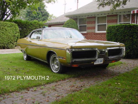 1972 PLYMOUTH 2