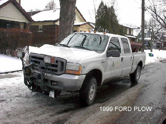 1999 FORD PLOW